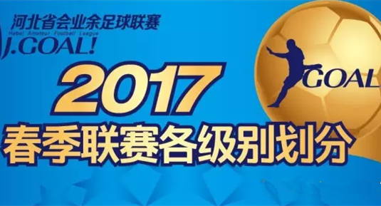 2017河北省会业余足球联赛春季赛级别划分