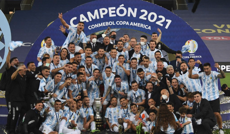 2021美洲杯决赛 阿根廷1比0巴西夺冠