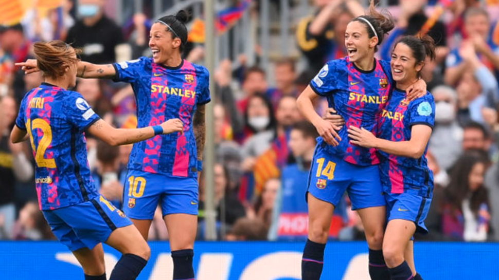 巴塞罗那女子足球队打破观众上座世界纪录