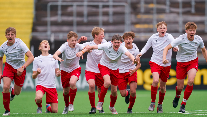 挪威杯 利云加U15球队成功挺进半决赛