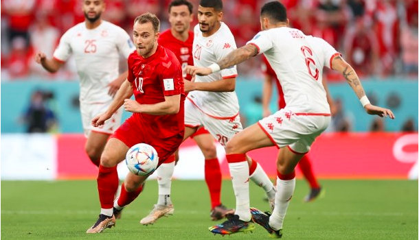 世杯首场0比0 丹麦对突尼西亚冇交收