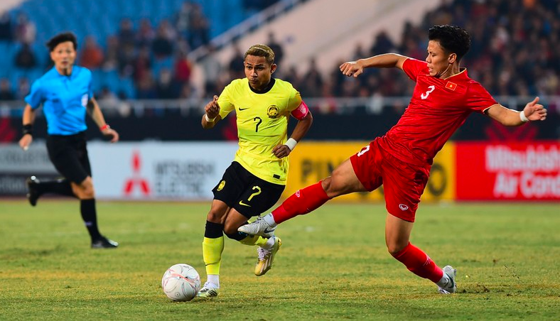 越南队以3比0击败马来西亚排名榜首