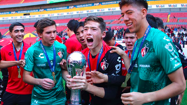 阿特拉斯夺得墨西哥U16锦标赛2023年度冠军